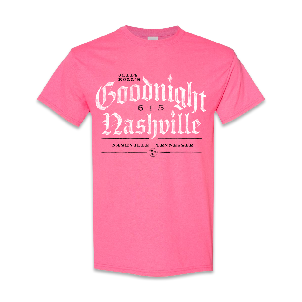 Gothic Stack Pink Tee