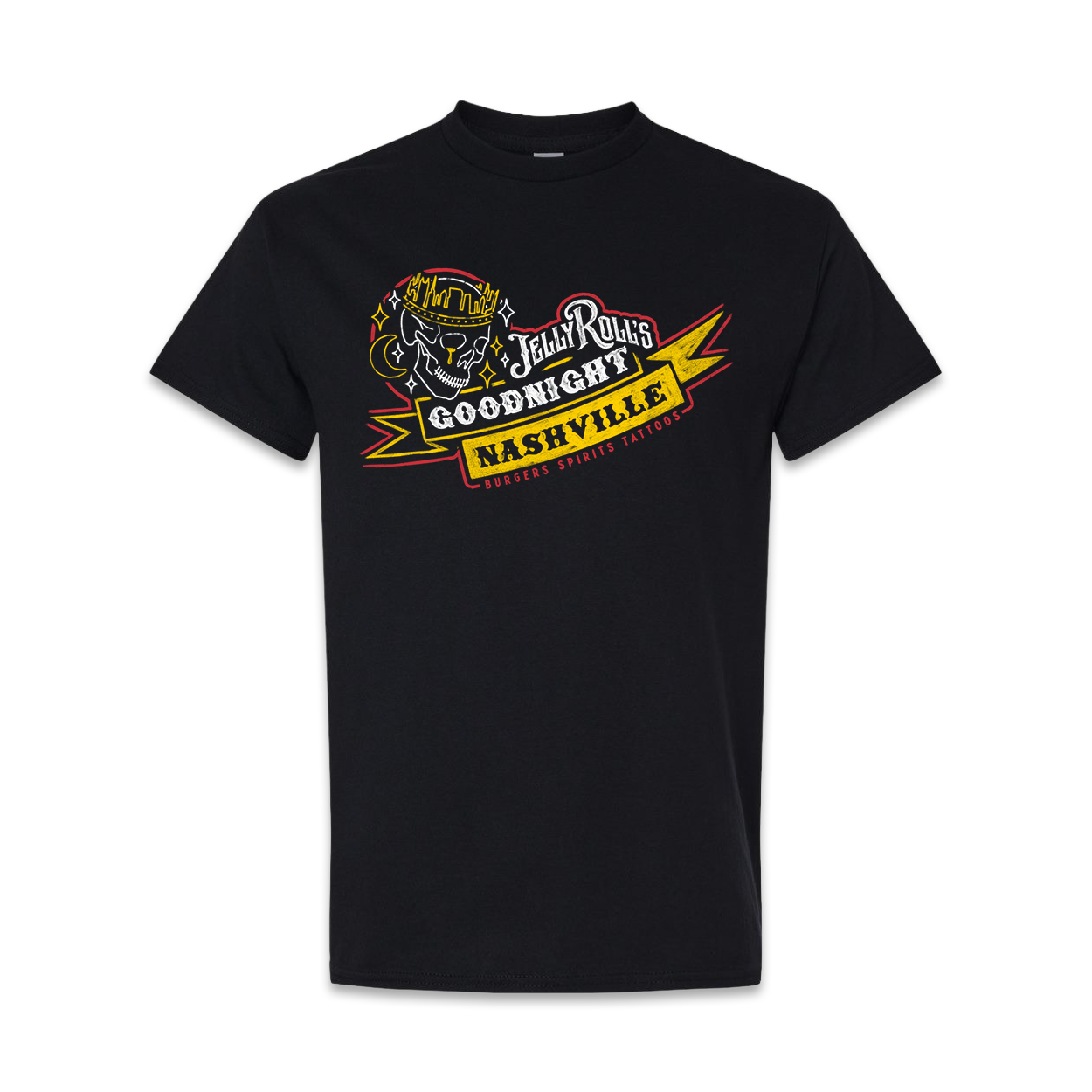 Goodnight Nashville Black Tee