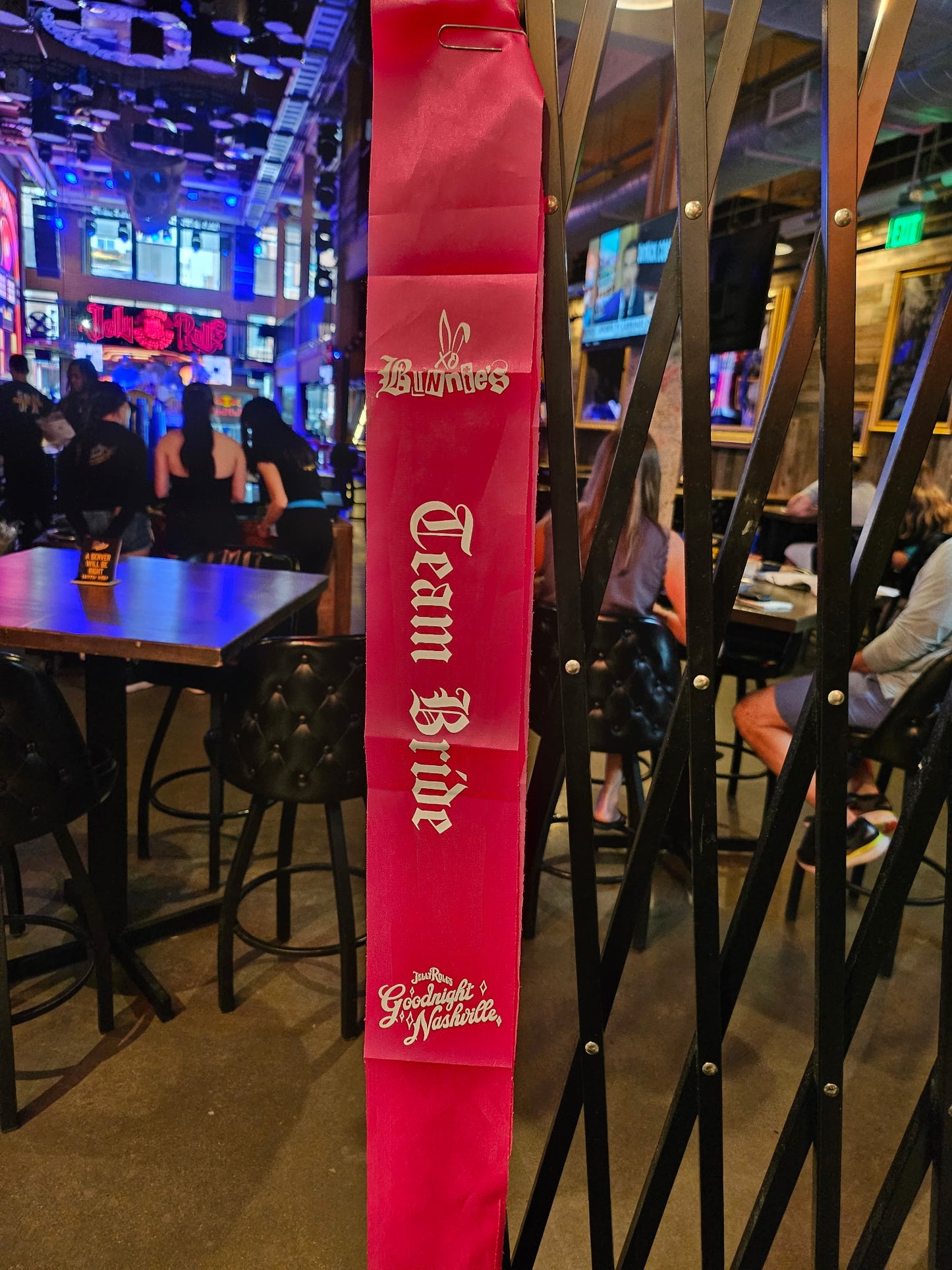 Retail Team Bride Sash