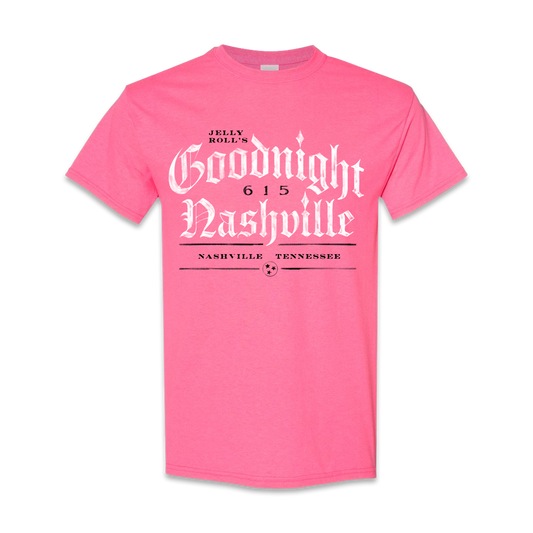 Gothic Stack Pink Tee