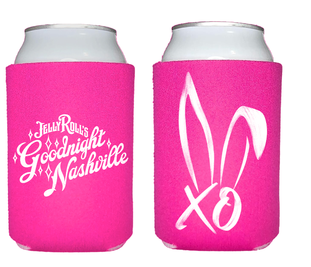 Retail Pink Bunnies Koozie