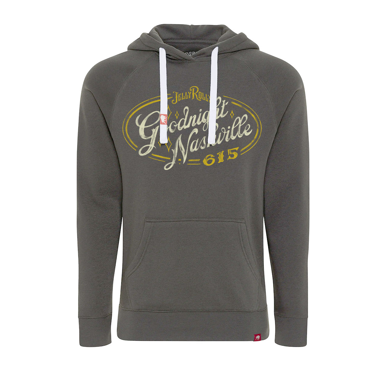 Oval Script Hoodie (Grey)