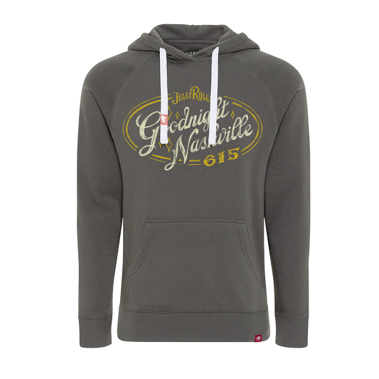 Oval Script Hoodie (Grey)