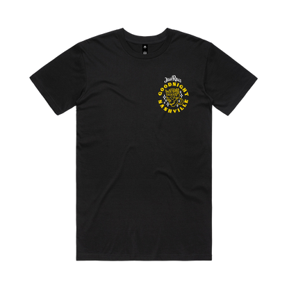 Summer Skull Black Tee